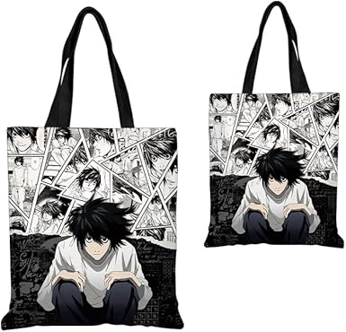 Amazon | [ZimyFuntoy] デスノート 夜神月 L トートバッグ キャンバス
