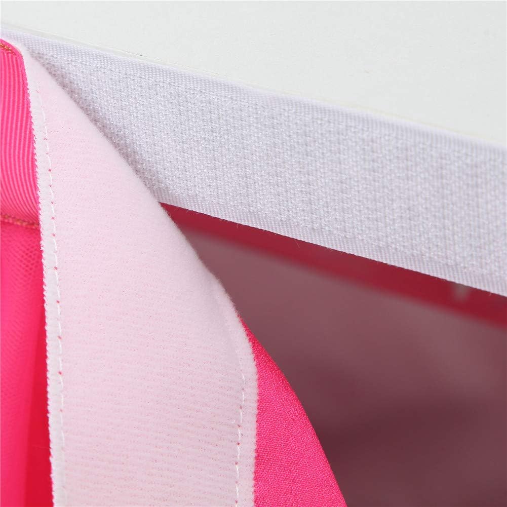Honeystore Hot Pink Tulle Table Skirt High-end Gold Brim Round or Rectangle Tables Mesh Tutu Table Skirting Fluffy and Elegant for Birthday Party,Wedding Decoration