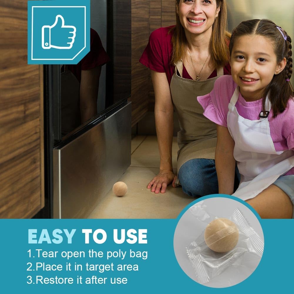 Rodent Repellent Indoor, Mouse Repellent, Mice Repellent Indoor, Rat Repellant, Peppermint Mice and Rat Deterrent to Keep Rodents Away from Nesting, Covers 60 sq. ft, Safe for Kids & Pets-8P - Image 2