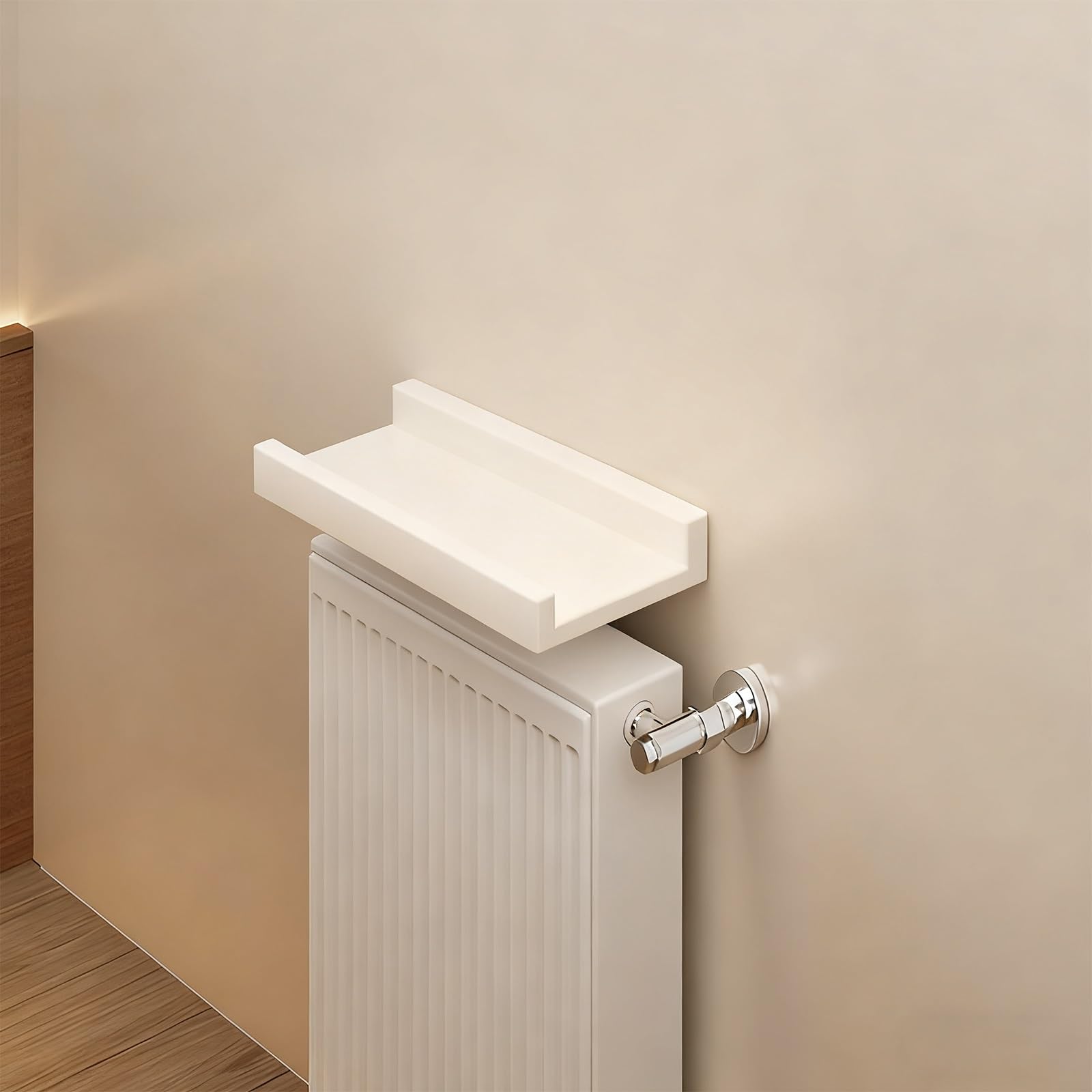 Cache-radiateur en bois anti-poussière pour chambre - Habillage de chauffage intérieur