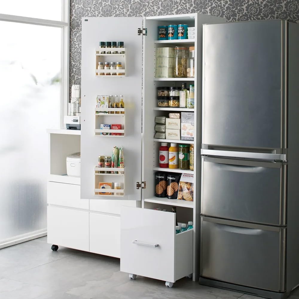 【直接引き取り限定】頑丈隙間ワゴン / キッチン隙間収納 Dinos Amazon.co.jp: ディノス キッチン収納 隙間収納 引き出して