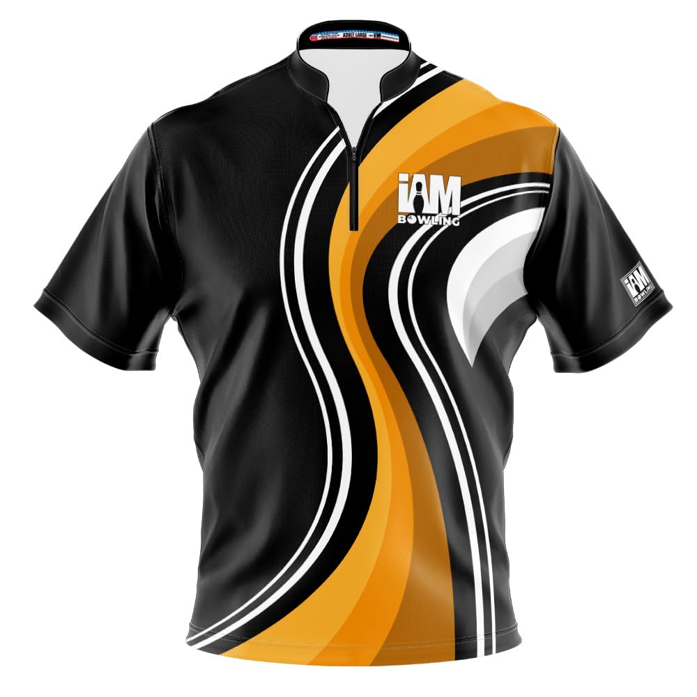 Logo Infusion Dye-Sublimated Bowling Jersey (Sash Collar) - I AM Bowling Fun Design 2011 - NO Logo (Men's 4X) Multicolored