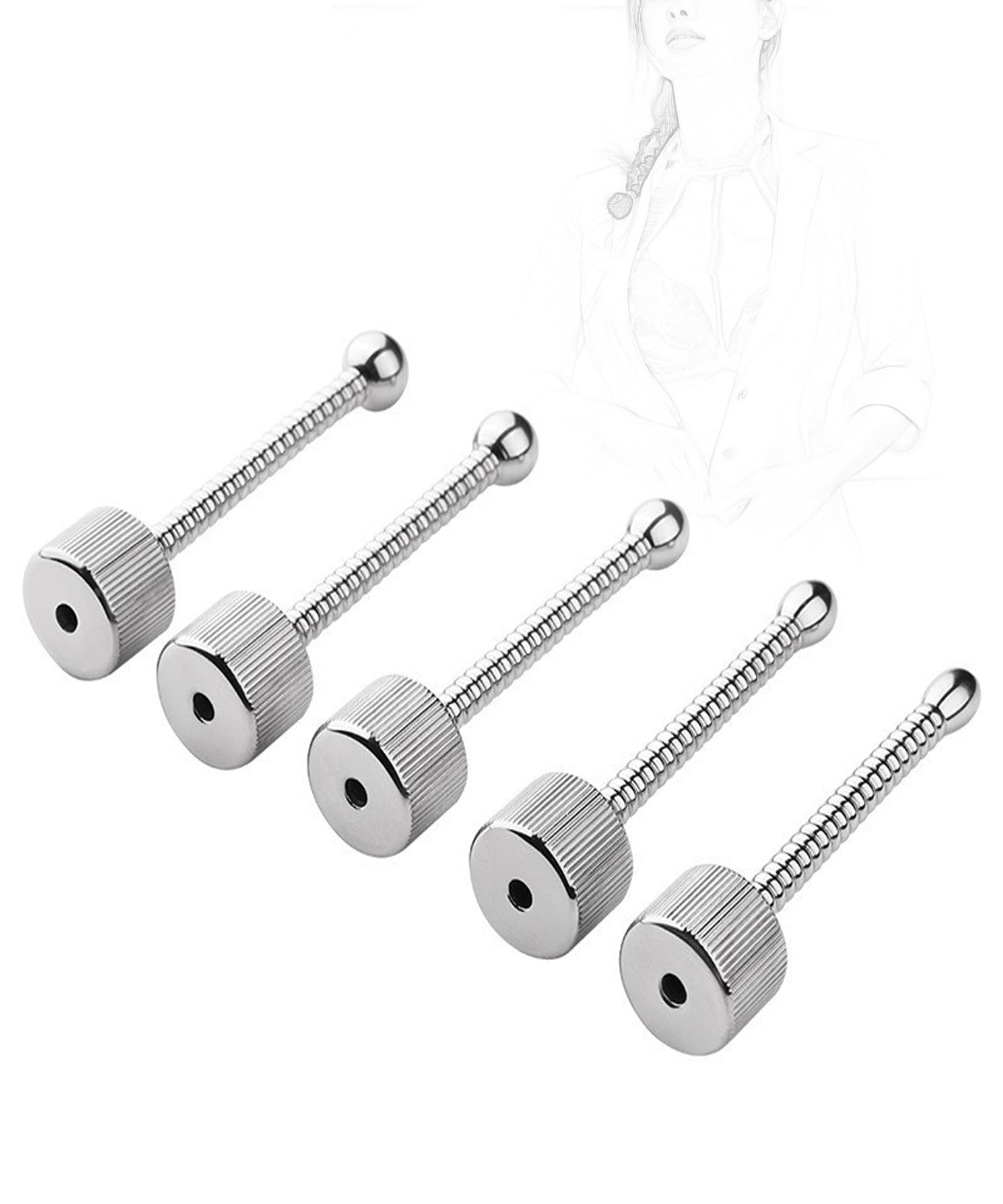 Harnröhrendilatatoren Edelstahl Harnröhren Dilatator Hollow Sound Harnröhre Penis Plug Masturbation CBT Katheter Penismassage Prinzenzepter Stimulation Sexspielzeug Für Männer