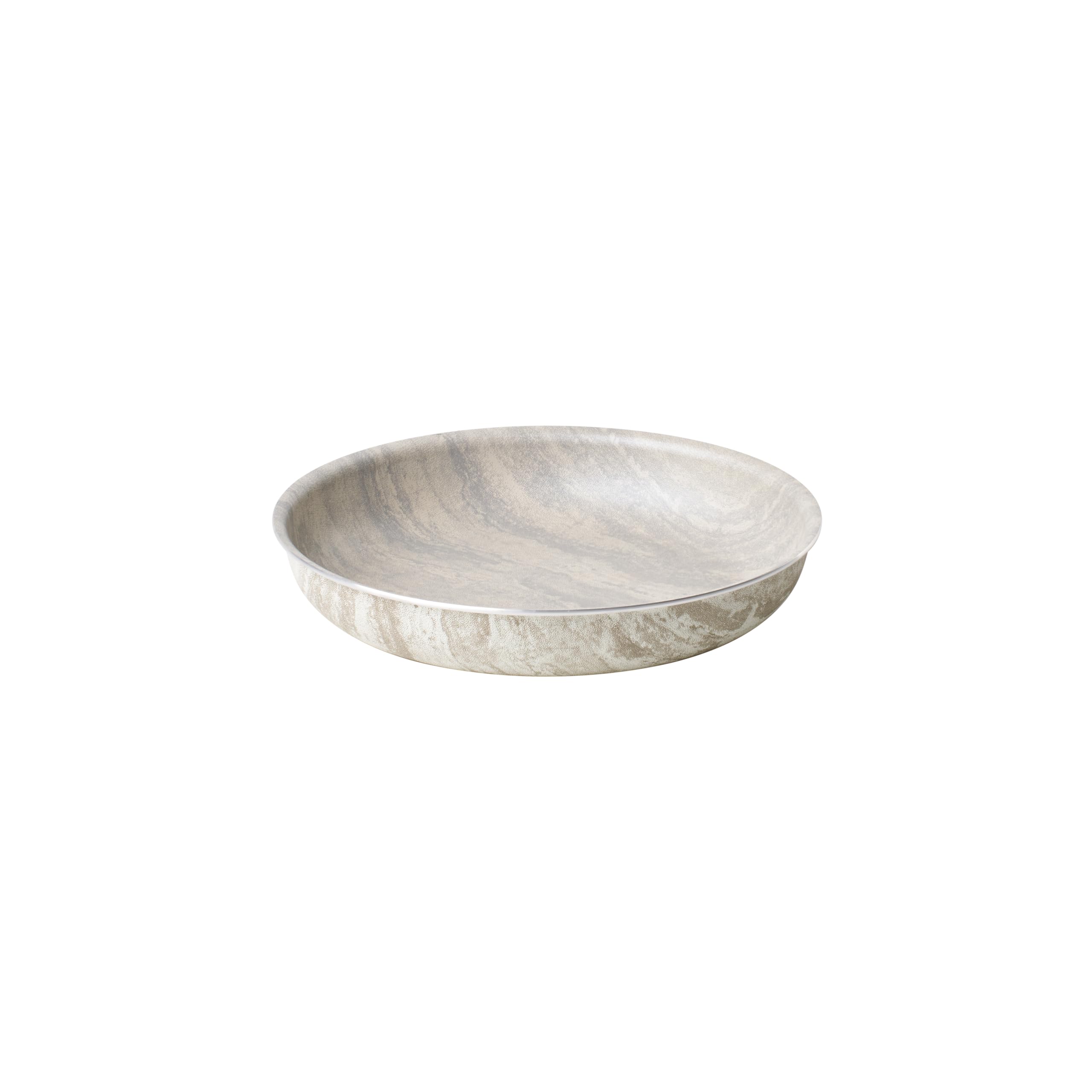 GUZZINI ChefLine MARBLE MADE IN ITALY - SET 9 pezzi: 3 PADELLE (CM 20, 24 e 28), CASSERUOLA (20 cm), WOK (24 cm), 2 COPERCHI e 2 MANICI removibili