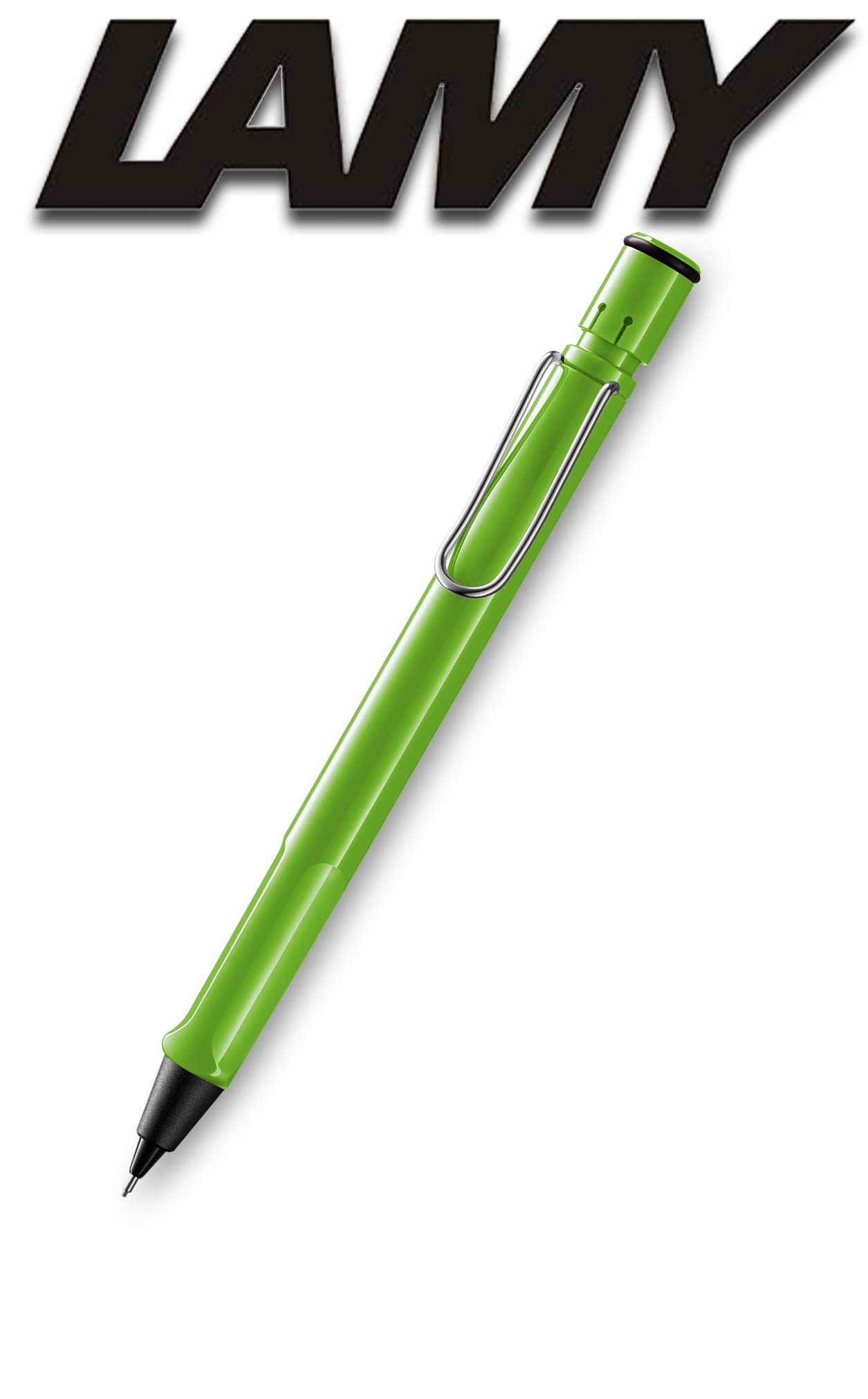 Lamy Safari Serie (Green, Mittel - Komplett-Set)