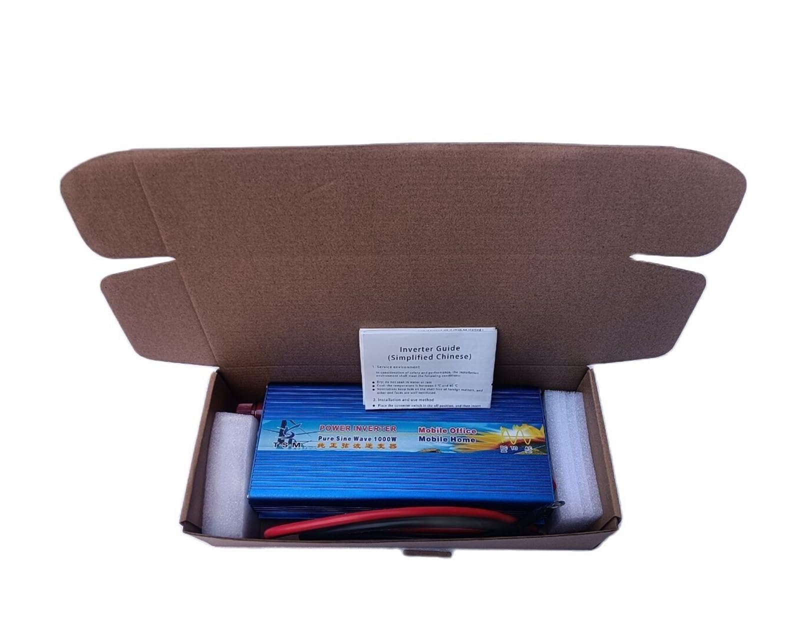 POWER INVERTER 1000W MAX 2000W WATT ONDA SINUSOIDALE PURA 12V DC 230V