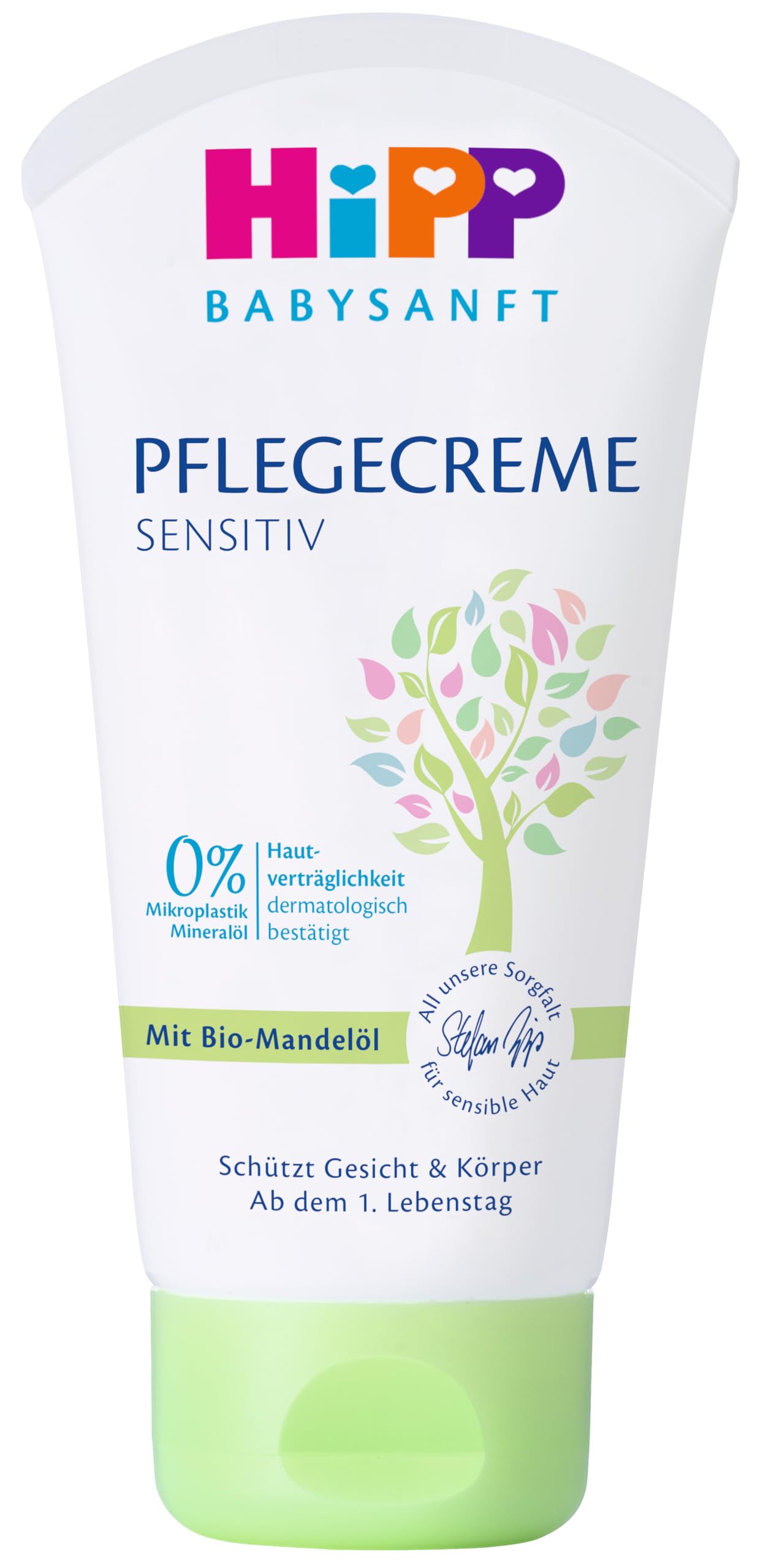 HiPP Babysanft Pflegecreme, 6er Pack (6 x 75 ml)