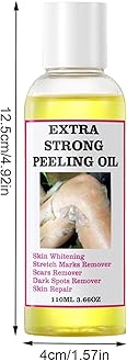 Yellow Peeling Oil,Skin Peeling Exfoliator,Skin Peeling Oil For Skin Lightening, Peeling Oil For Skin Brightening Moisturizing,Peeling Solution Exfoliatings Dark Skin For Body Lightening Bleaching