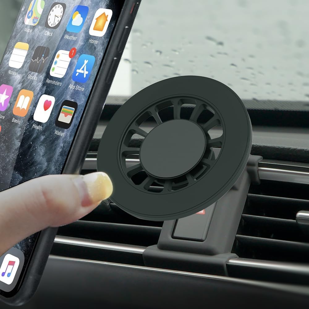 BEERTE Fits MagSafe Car Mount Fit for Honda CR-V 2017-2022 [Upgraded Magnets] Magnetic Phone Holder for CRV Car Vent Hands Free Phone Mount Fit for iPhone 17 16 15 14 13 12 MagSafe Case All Phones