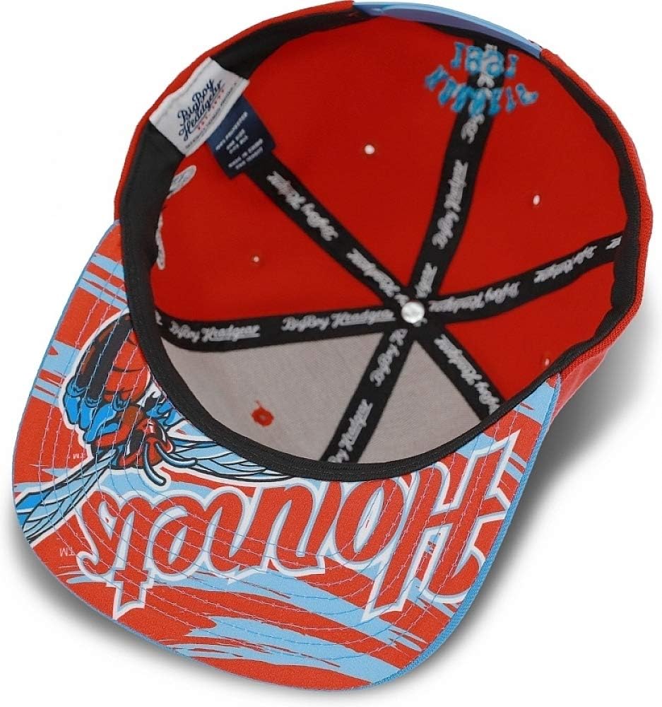 Big Boy Delaware State Hornets S141 Mens Snapback Cap [Red - Adjustable] - ID#2532