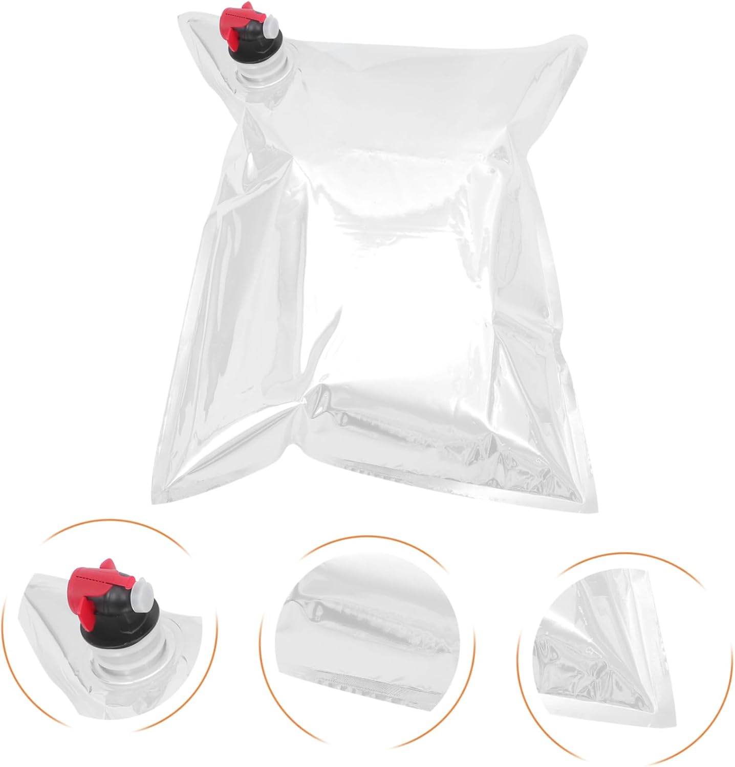 10pcs Red Wine Storage Bag Wine Pouches Liquor Pouch Drinks Bladder Beverage Containers