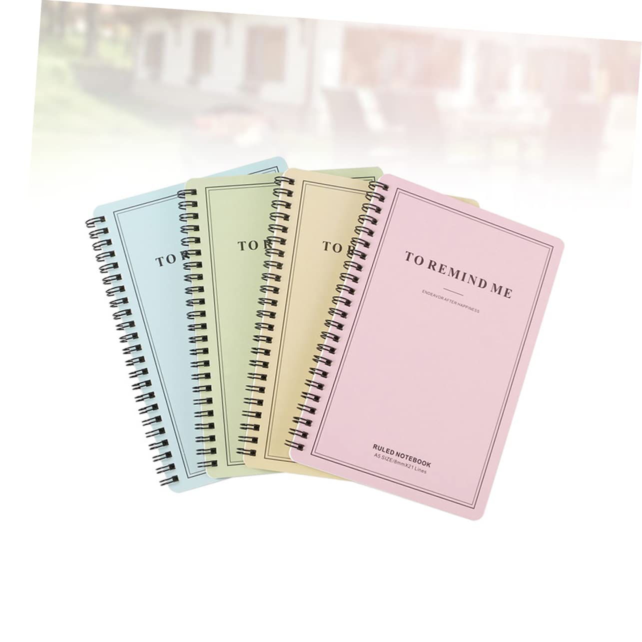VILLCASE Set Di Quaderni Con Diario E Spirale Laterale Da 4 Pezzi Per Studenti Diario Di Viaggio