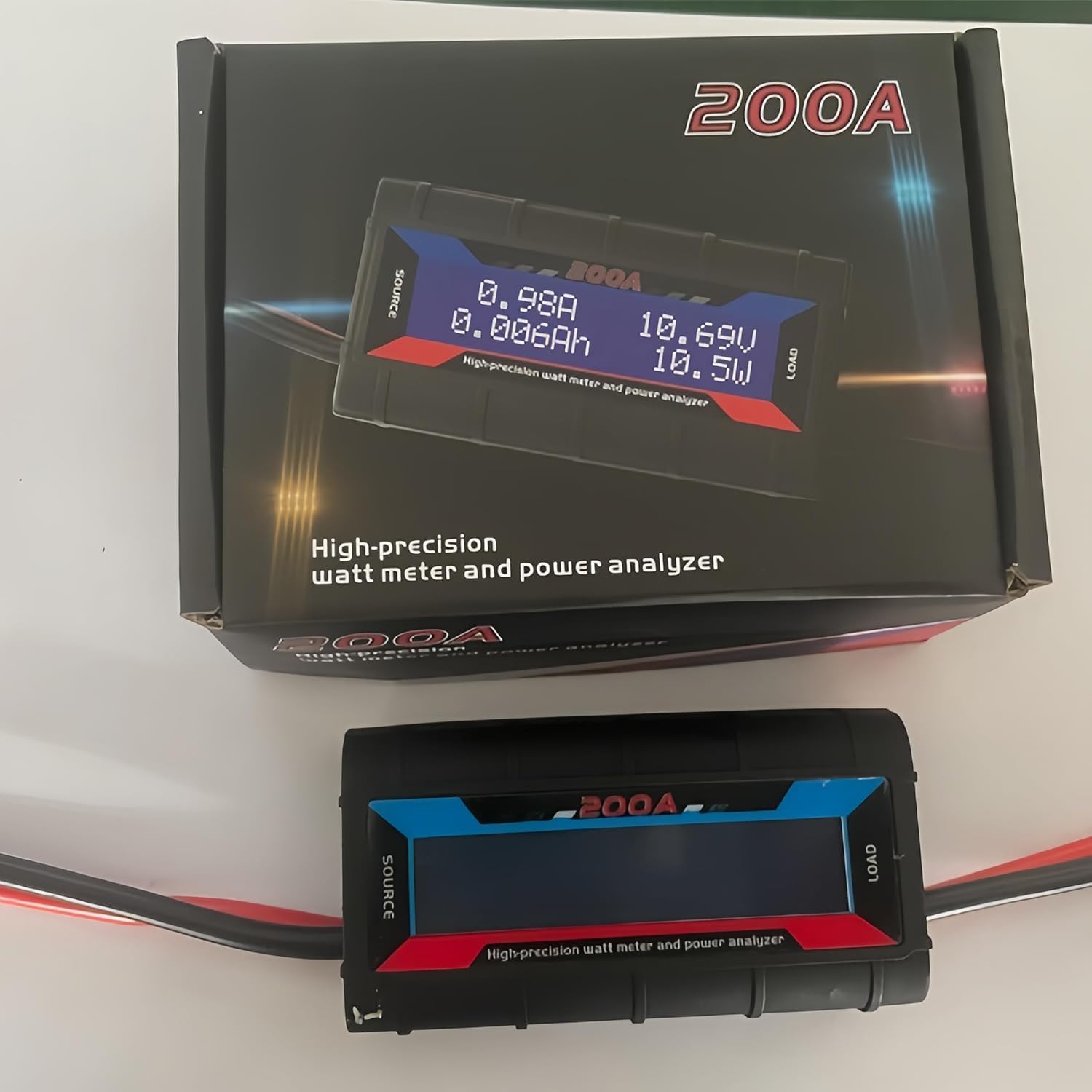 200A Digital Watt Meter Solar Panel Power Analyzer Voltage Current Tester — Amazon image 7
