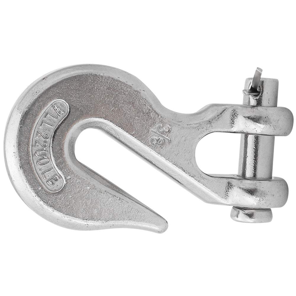 Ganci a scatto in acciaio inossidabile pesante forti per il sollevamento di kayak in barca (3/8 ")
