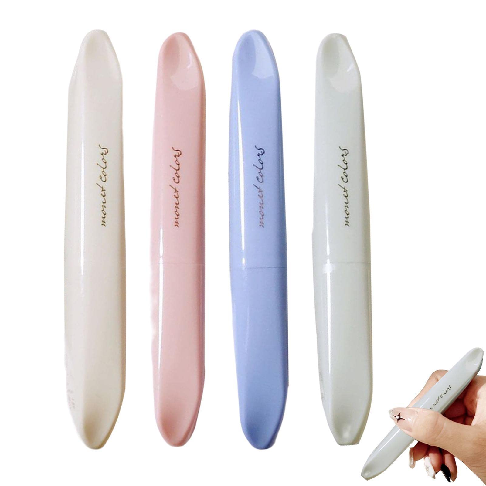 Amazon.co.jp: 色蛍光ペン, 4 本のキーノート ペン蛍光ペン, Soft Tips 