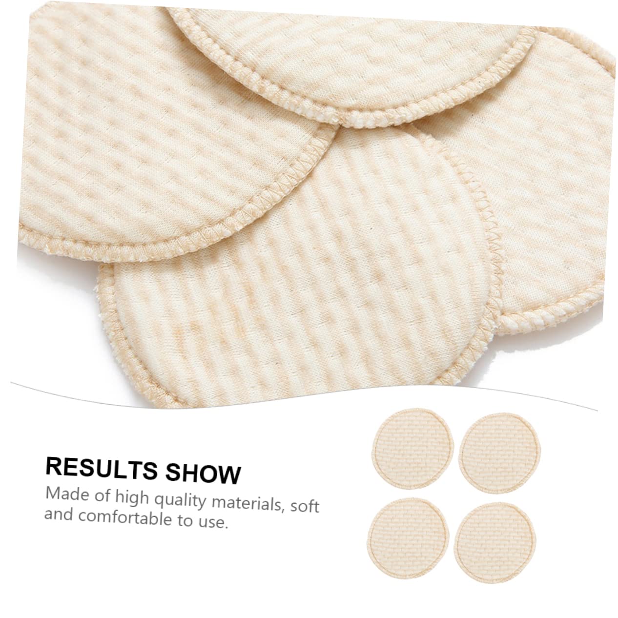 UPKOCH 12piezas Almohadillas De Lactancia De Algodón Reutilizables Absorbentes y Lavables Protección para Mamás Lactancia y Cómodas