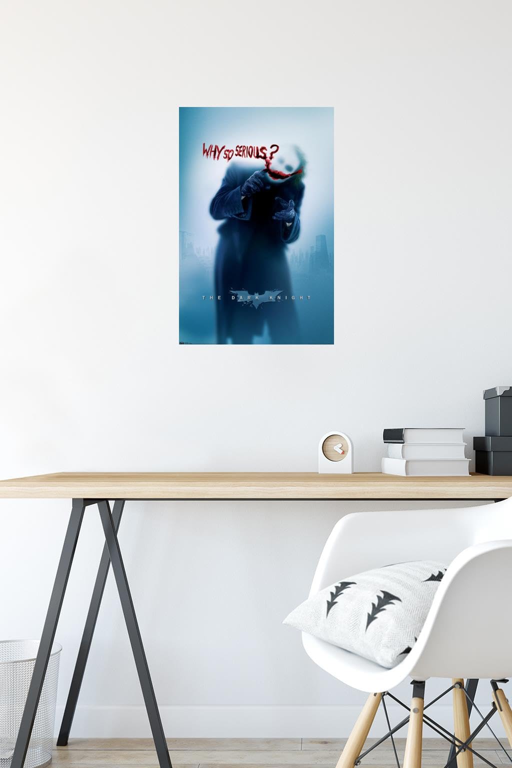 THE DARK KNIGHT ジョーカー シルクスクリーン ポスター THE DARK KNIGHT ジョーカー シルクスクリーン ポスター THE DARK