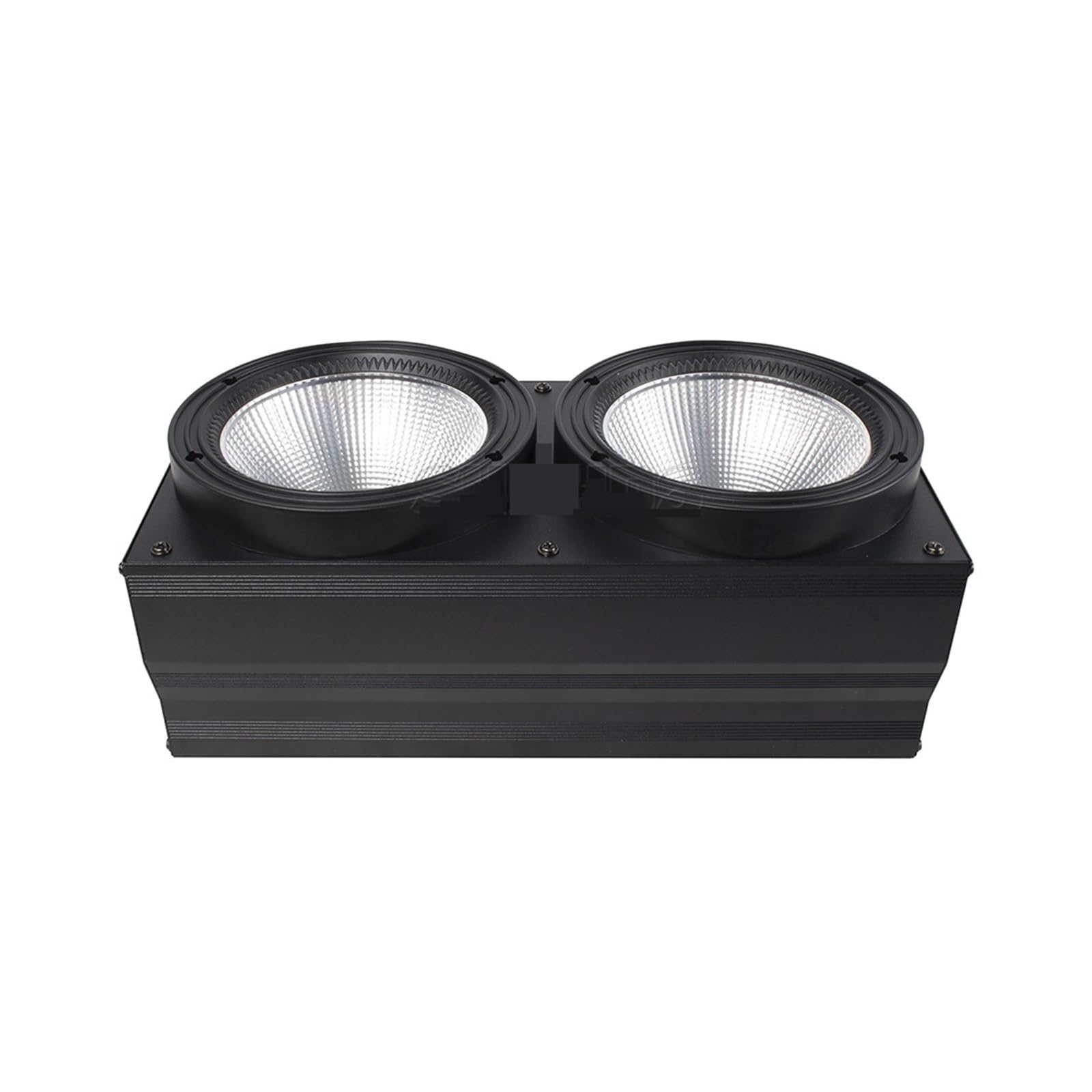 Oświetlenie Sceniczne, 2 oczy 200W LED 2w1 COB fajne ciepłe białe oświetlenie 2X100W Blinder oświetlenie wesele Bar oświetlenie sceniczne(Wit)