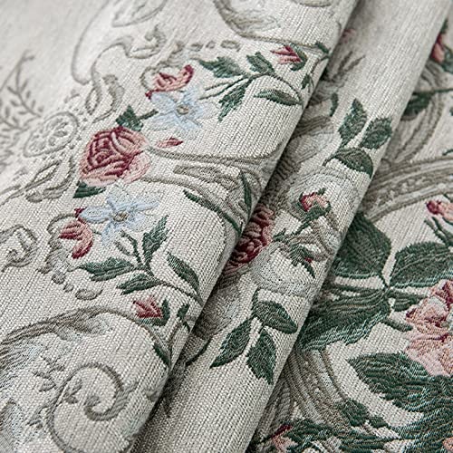 Chemin de table jacquard de qualité supérieure en chenille blanche pour salle à manger - 4