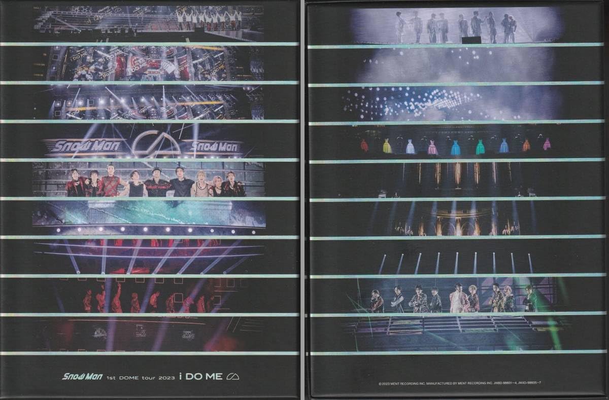 Amazon.co.jp: Snow Man 1st DOME tour 2023 i DO ME 初回盤 DVD 一度