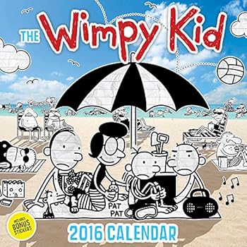 Calendar The Wimpy Kid 2016 Calendar Book