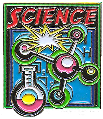 SCIENCE Cub Girl Boy Scout Pin 1"