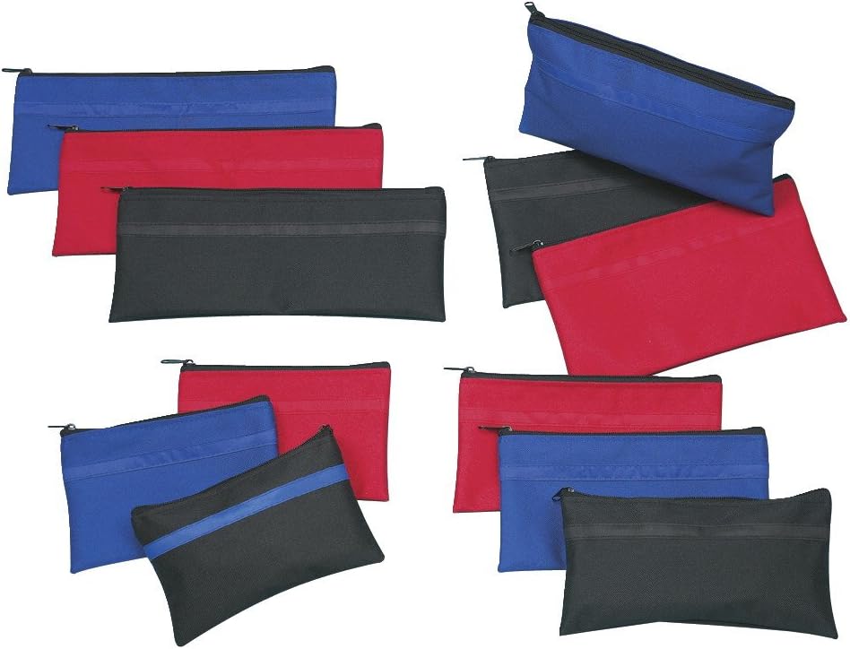 Alvin N614R Red Nylon Utility Bag, 6" x 14"