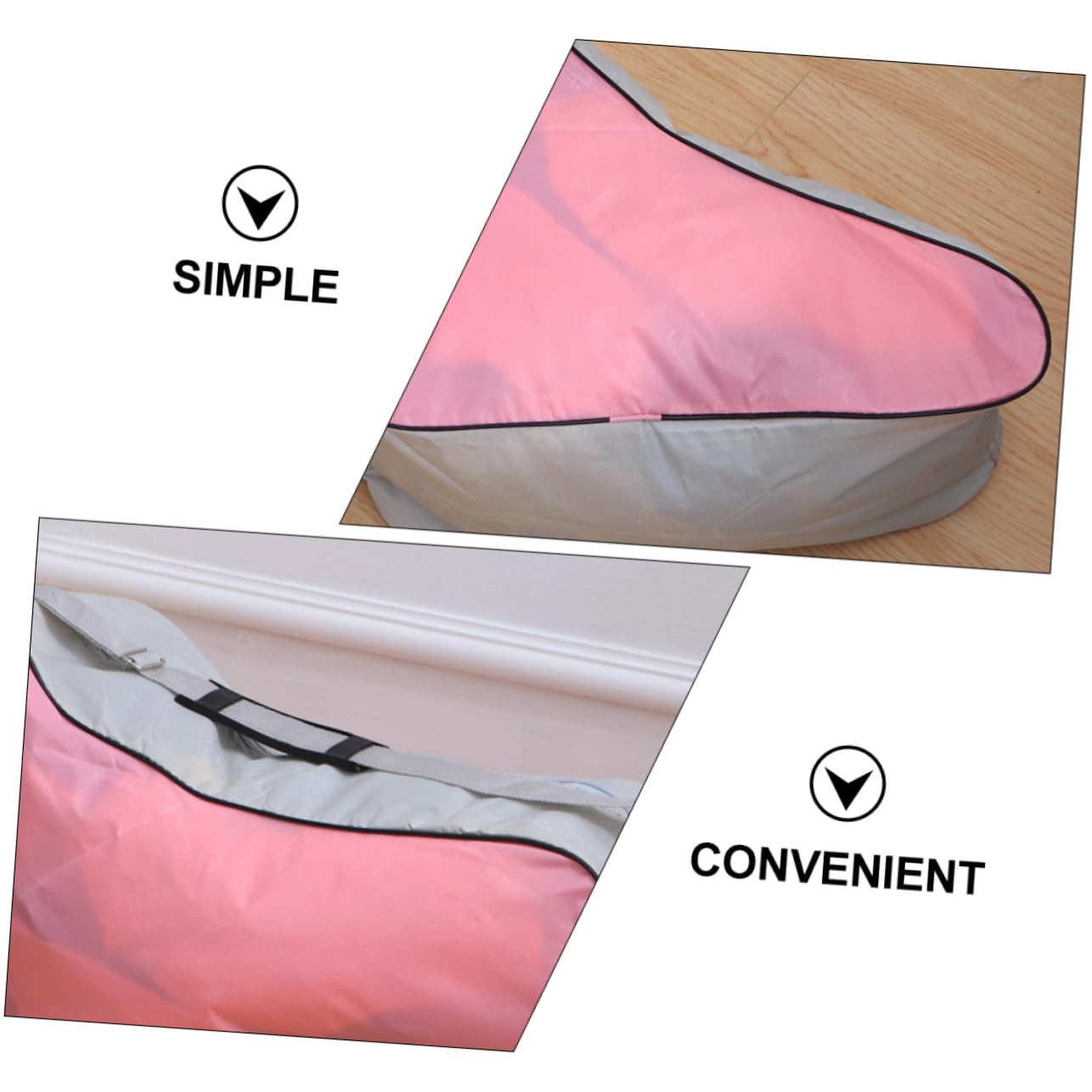 Borsa per Pattini a Rotelle 2 Pezzi Triangolare | Tessuto Portatile da Riutilizzabile Oxford Design per Roller Skates e Inline
