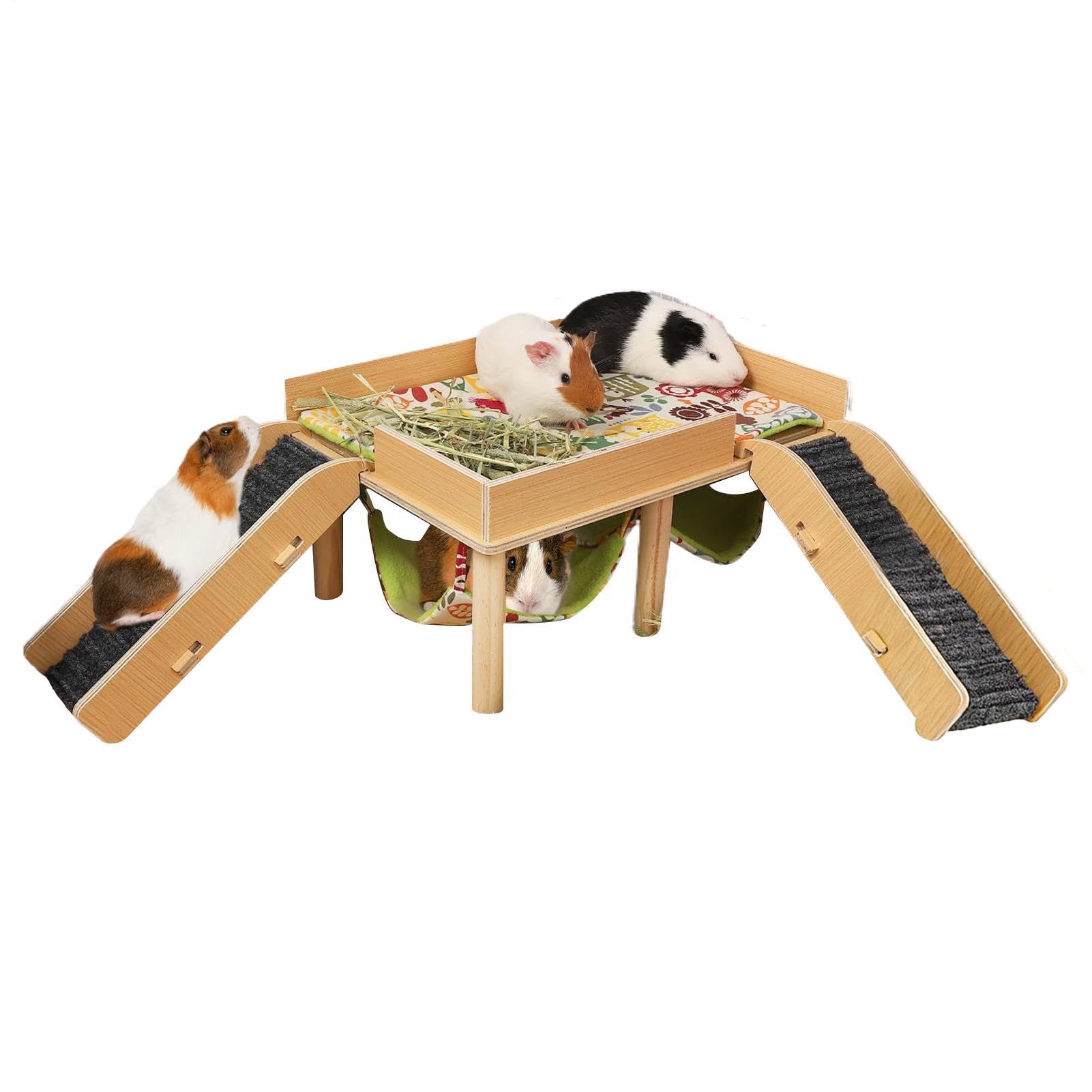 Generisch Hamster Hängematte mit Treppe 2-Stufiges Abnehmbares Häuschen