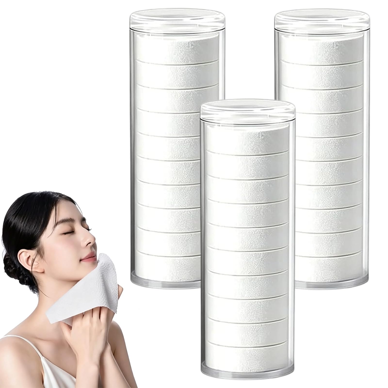 LLELEMAMO Hot Towel Dispenser, 5s Instant Heat Towel Warmer Machine with 55°C Constant Temperature Control, Automatic Face Towel Heater for Home Spa Facial Skincare, Salon & Bathroom (60pcs Towel)