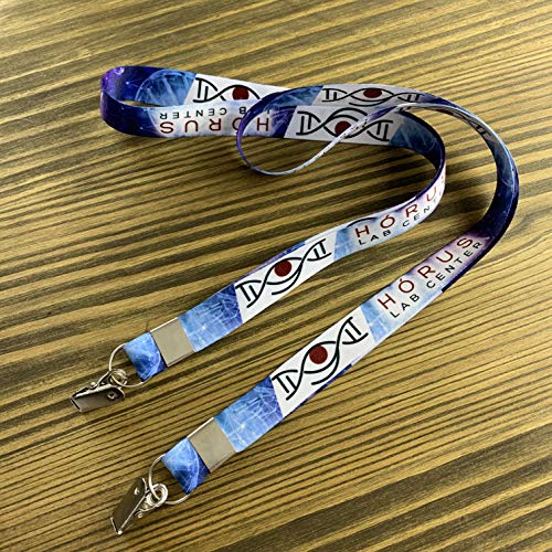 Cordão Personalizados para Crachá com o Logo da Sua Marca/Empresa e Presilha Jacaré