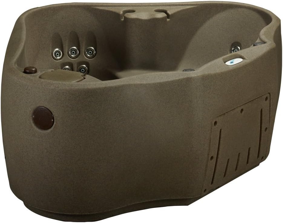 AquaRest Spas AR-300 2 Person 14 SS Jets with Easy Plug and Play and LED Waterfall