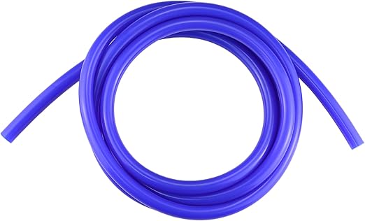 Ucreative 10FT ID 3/8" (10mm) High Temperature Silicone Vacuum Tubing Hose 130PSI Max Pressure Blue