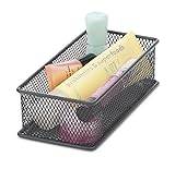 Whitmor Gray Metal Mesh Drawer Organizer Durable Storage 12 Pcs