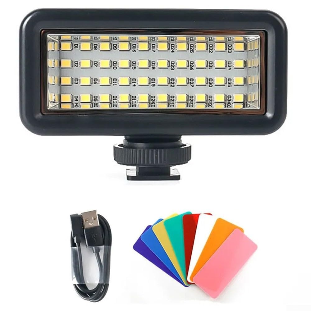 Luce di riempimento subacquea con ricarica magnetica per Gopro adatto a vari dispositivi, batteria 2500mAh (illuminazione)