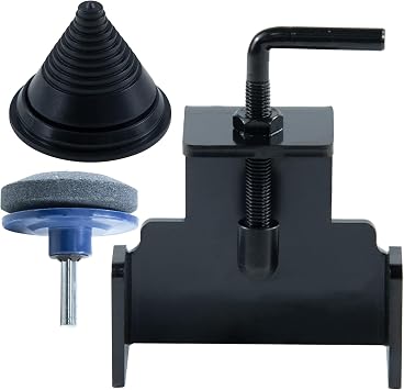 Lawn Mower Blade Removal Tool with Lawn Mower Blade Sharpener and Balancer Replaces MTD 490-850-0005 Blade Removal Tool, Cub Cadet 490-850-0005, 4908500005 Blade Removal Tool