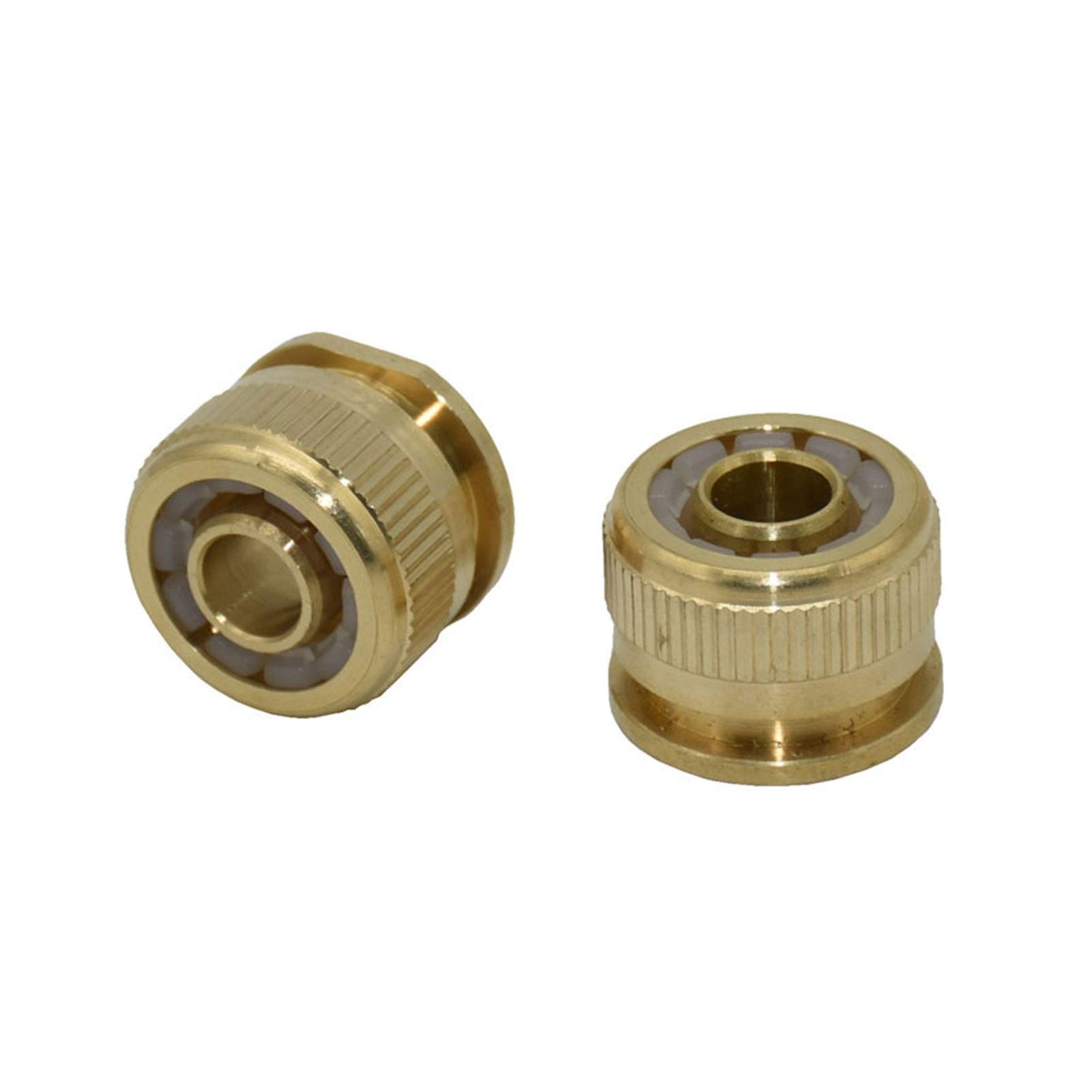 Schlauchverbinder 1/2 Zoll auf 16 mm Innengewinde Schlauch-Schnellkupplung Messing 1/2 Schlauch Kupfer Metall Gewinde Wasserrohrkupplung 20