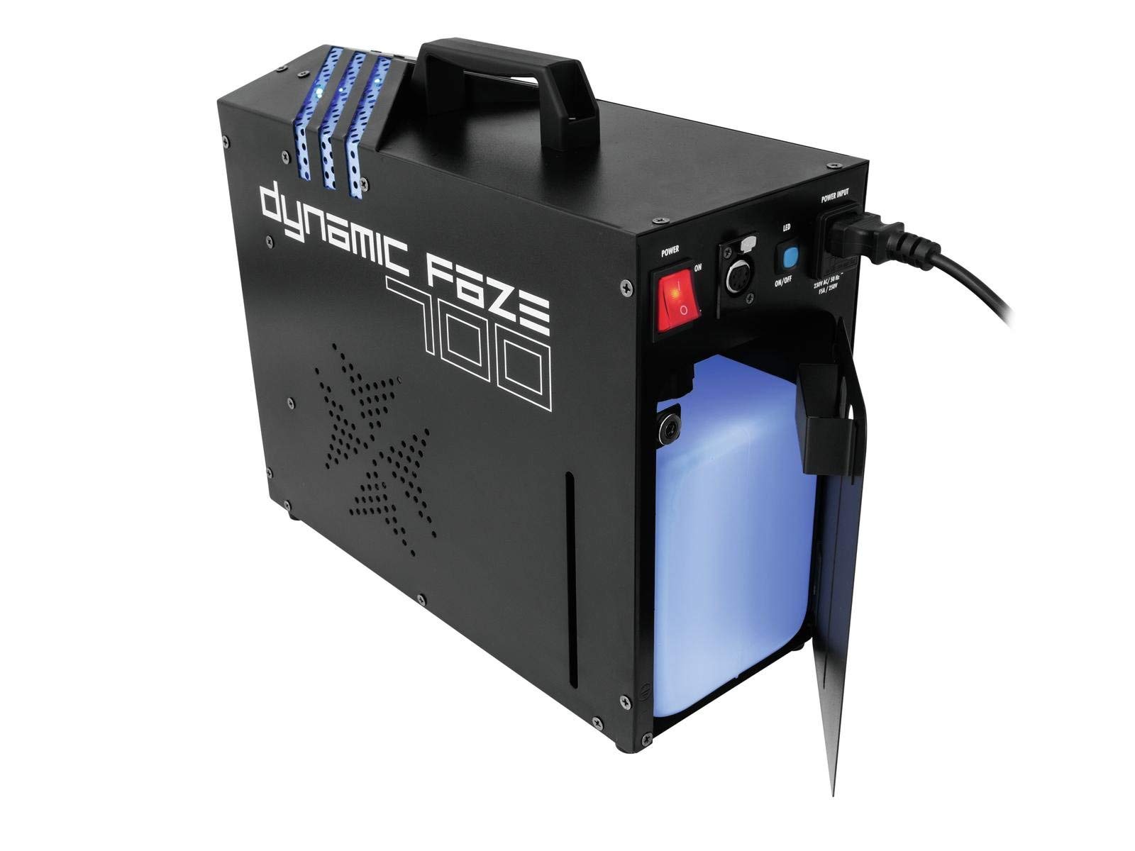 EUROLITE Dynamic Faze 700 Dunstnebelmaschine | Kompakter Fazer für feinen Dunst, betrieben mit herkömmlichen Fluid