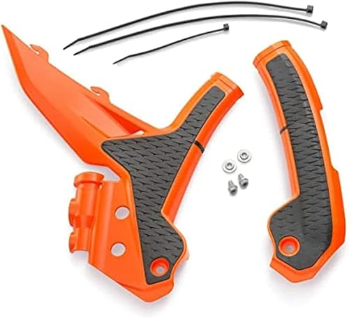 Miniatura 3 de KTM PowerParts Factory Racing - Juego de protección para bastidores, color negro y naranja