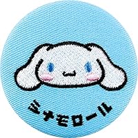 Amazon.co.jp: ティーズファクトリー 刺繍缶バッジ 5.6×5.6cm サンリオ