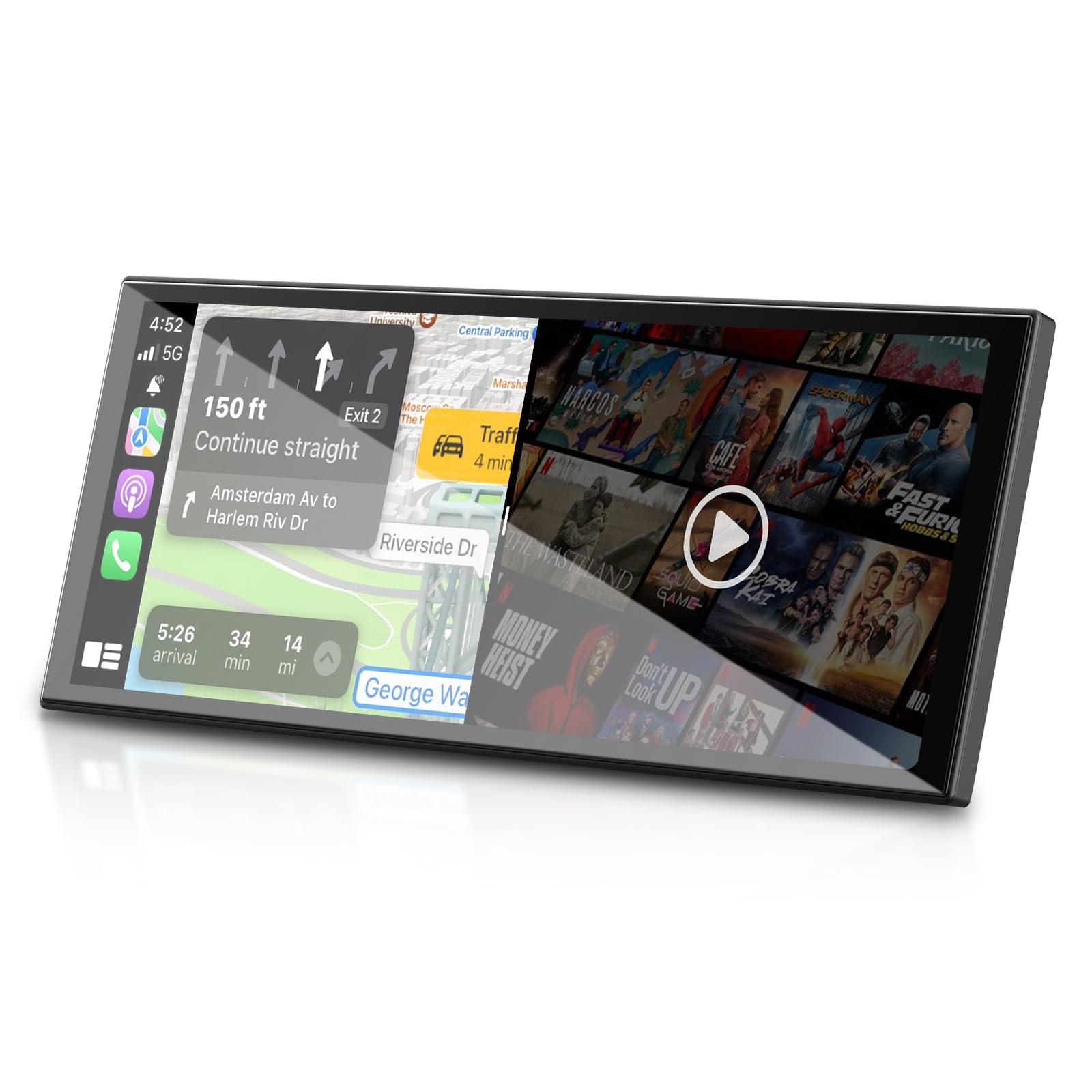 Ottocast Ottoscreen AI, 11.4 Inch Carplay Display Compatible with