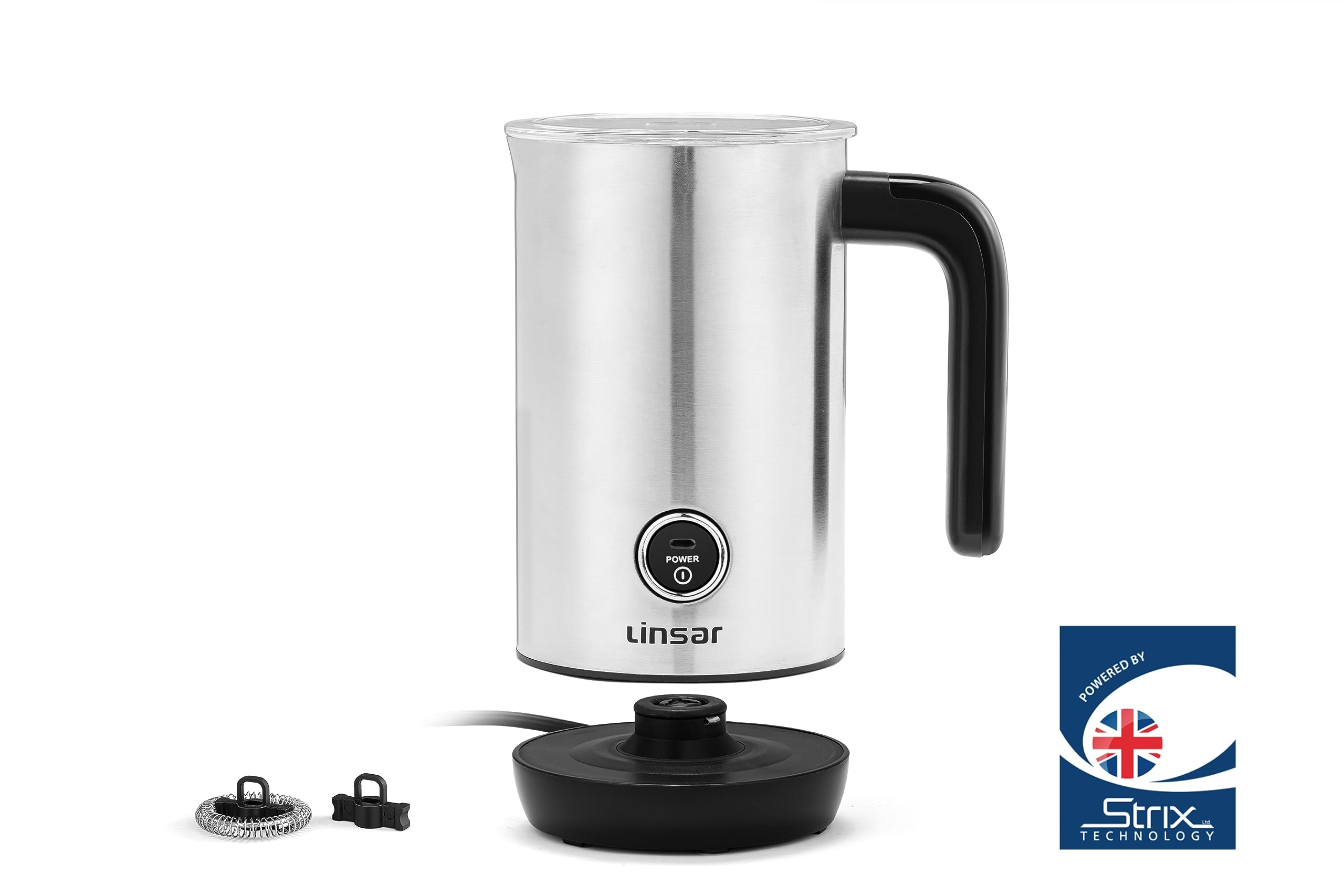 Montalatte Elettrico Mia - 600W, Acciaio Inox, 4 Programmi, Con Spegnimento Automatico - Foto 9