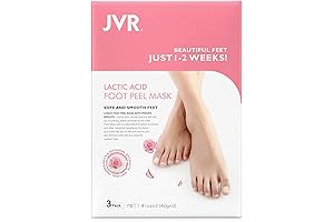 Elongated Foot Peel Mask - Trifecta of Pedicure Pampering for Revitalized Heels