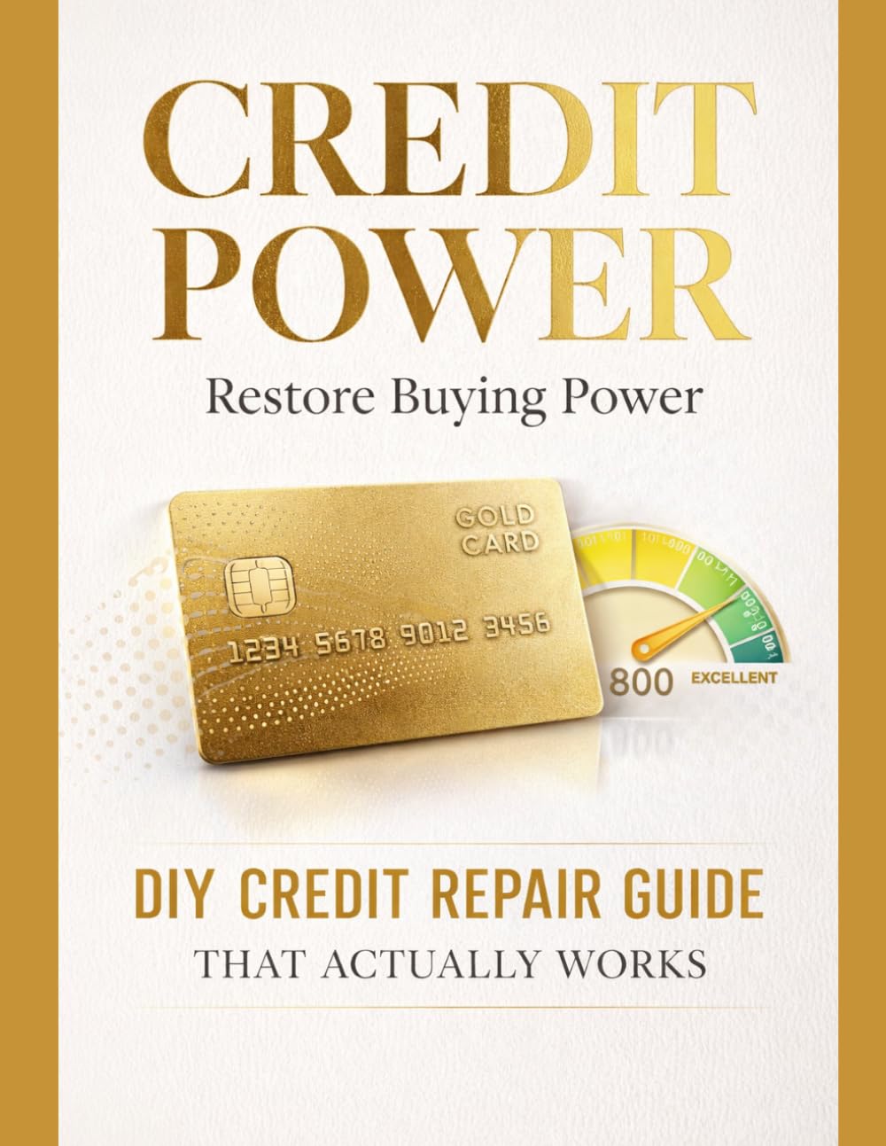 CREDIT POWER : RESTORE BUYING POWER: DIY CREDIT REPAIR GUIDE THAT ACTUALLY WORKS