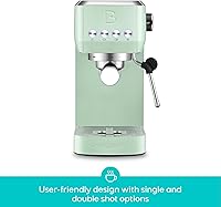 Vista 2 de CASABREWS 3700 Essential Espresso Machine 20 Bar, Compact Coffee Maker with Steam Frother for Cappuccino, Latte, 43.9oz Water Tank, Gift for Coffee