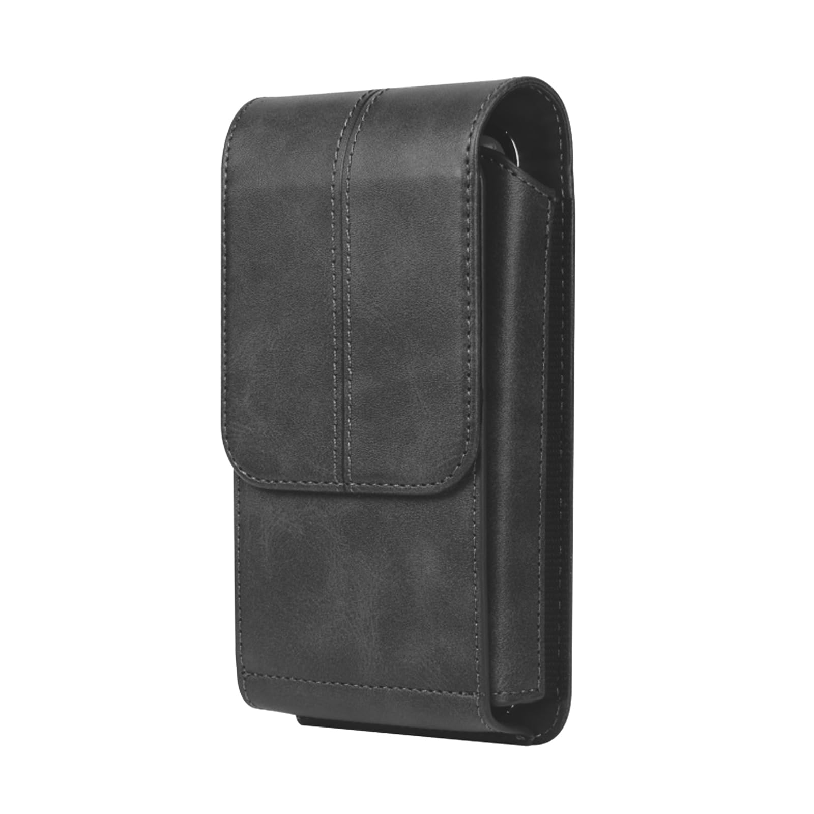 Icetop Handy Gürteltasche Herren Schwarz, Universal Handyholster Vertikal für 6,7–6,9 Zoll, Magnetischer Handy-Gürtelclip, Handytasche für Gürtel