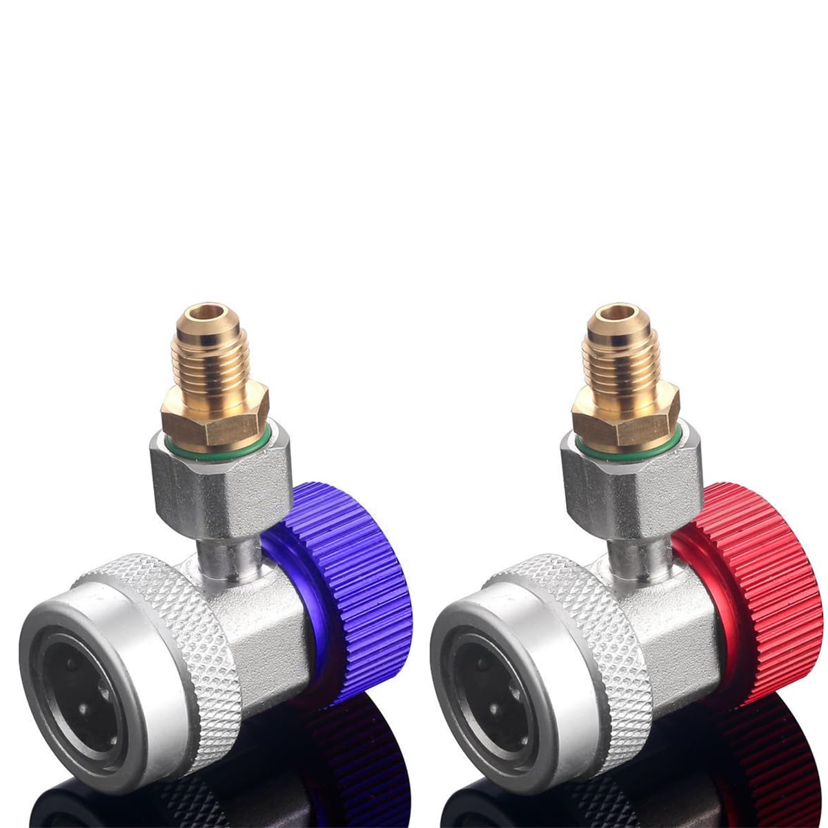 Connettori Rapidi AC R134A Per Auto - Set 2 Pezzi Alta/Bassa Pressione - Foto 9