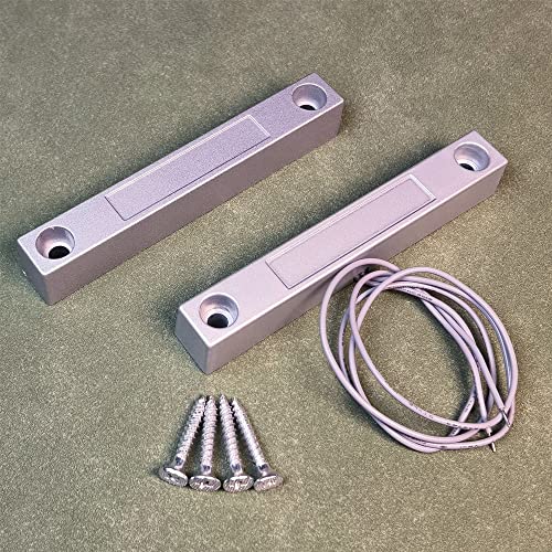 Gebildet Home Security Kabelgebundener Rolltorkontakt, magnetischer Reed-Schalter, Magnet in der Nähe – Stromkreis verbinden, Magnet entfernt – Stromkreis unterbrechen, Anwendungen MC-58