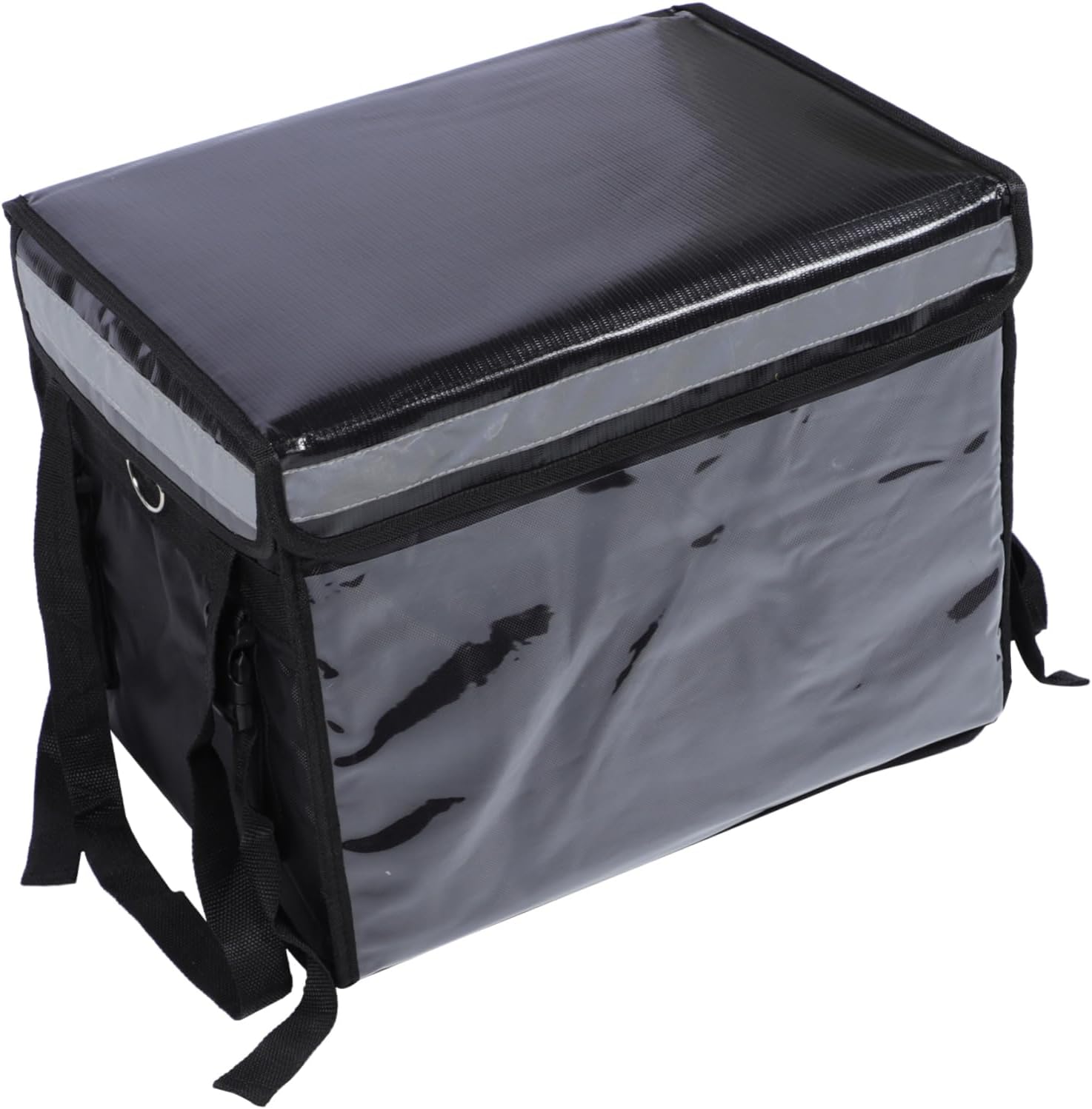 Unomor Insulated Refrigerator Lunch Box Black Food Insulation Case Portable Thermal Takeout Box for Cold Drinks Hot Meals
