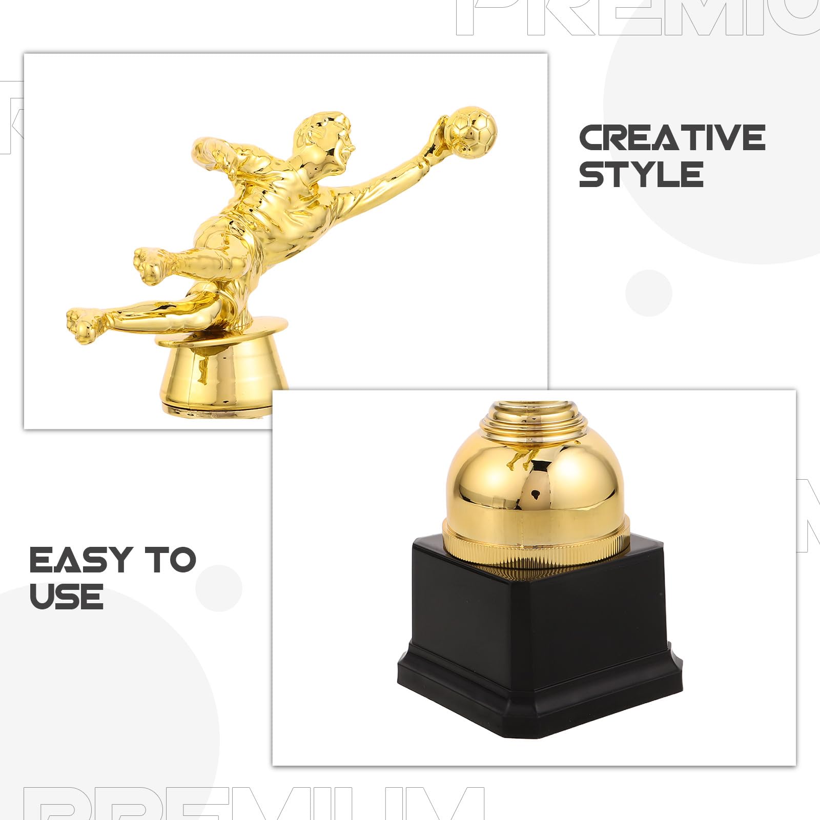 d'oro per Il miglior Portiere di Calcio, Premio Sportivo per Il miglior Portiere, Guanti d'oro per Bambini, Feste di Squadra, Campionati giovanili, Souvenir per i